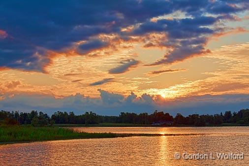 Clouds At Sunrise_20185-6.jpg - Rideau Canal Waterway photographed near Smiths Falls, Ontario, Canada.